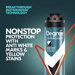 Degree Men Antiperspirant Deodorant Dry Spray Black + White 3 Count Protects from Deodorant Stains Antiperspirant for Men with MotionSense Technology 3.8 OZ - Image 7